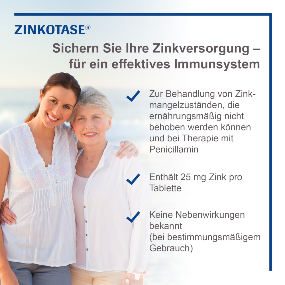 ZINKOTASE biosyn 50 St Filmtabletten