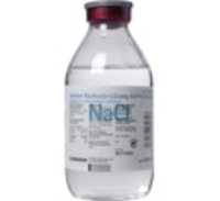 Isotone Kochsalz-Lösung 0,9% Glasflasche 250 ml Infusionslösung 250 ml