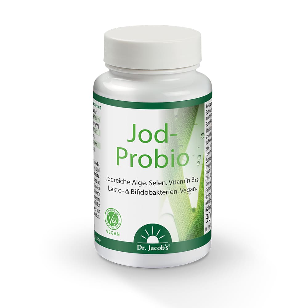 Dr. Jacob's Jod-Probio Selen B12 Milchsäurebakterien vegan