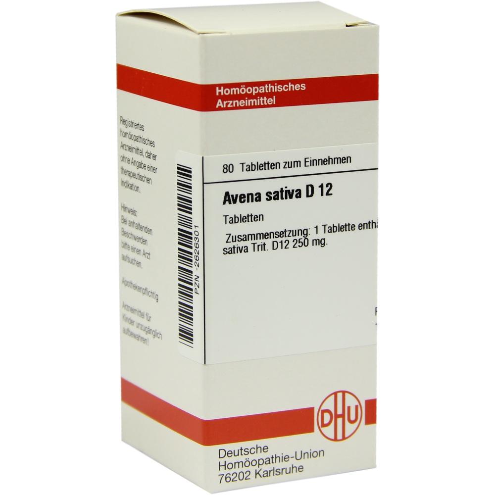 AVENA SATIVA D 12  80 St Tabletten