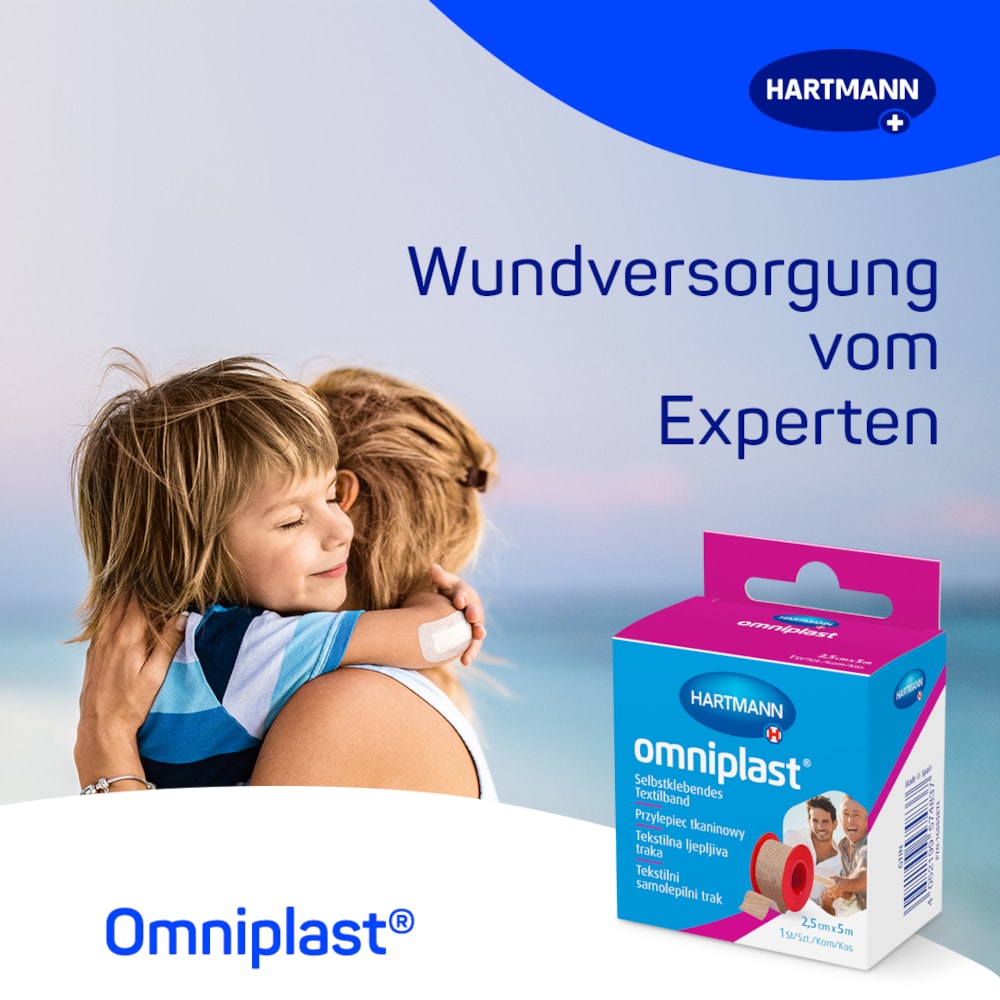 omniplast 2,5cm x 5m 1 St Pflaster omniplast 2,5cm x 5m 1 St Pflaster