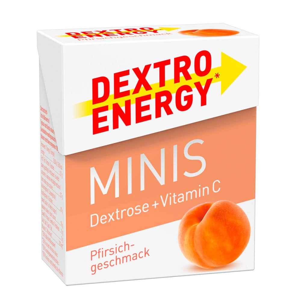 DEXTRO ENERGY MINIS Pfirsichgeschmack 1 St