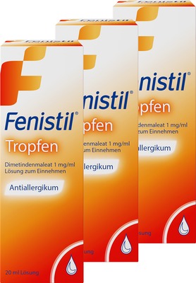 Fenistil Tropfen 3X20 ml Lösung zum Einnehmen