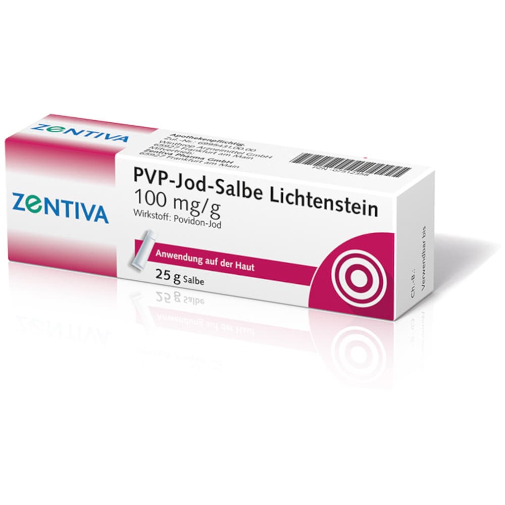 PVP JOD Salbe Lichtenstein 25 g Salbe