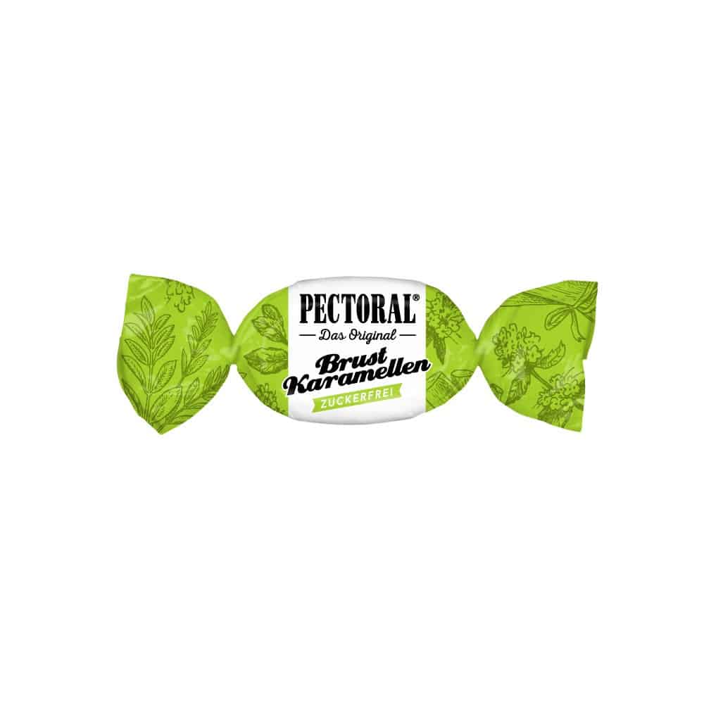 PECTORAL Brustkaramellen zuckerfrei Beutel 60 g Bonbons