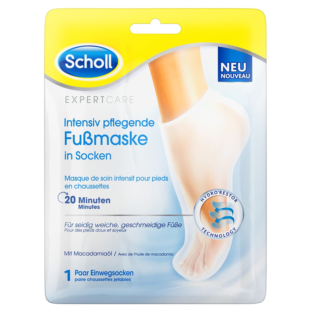 Scholl Intensiv pflegende Fußmaske 3X2 St