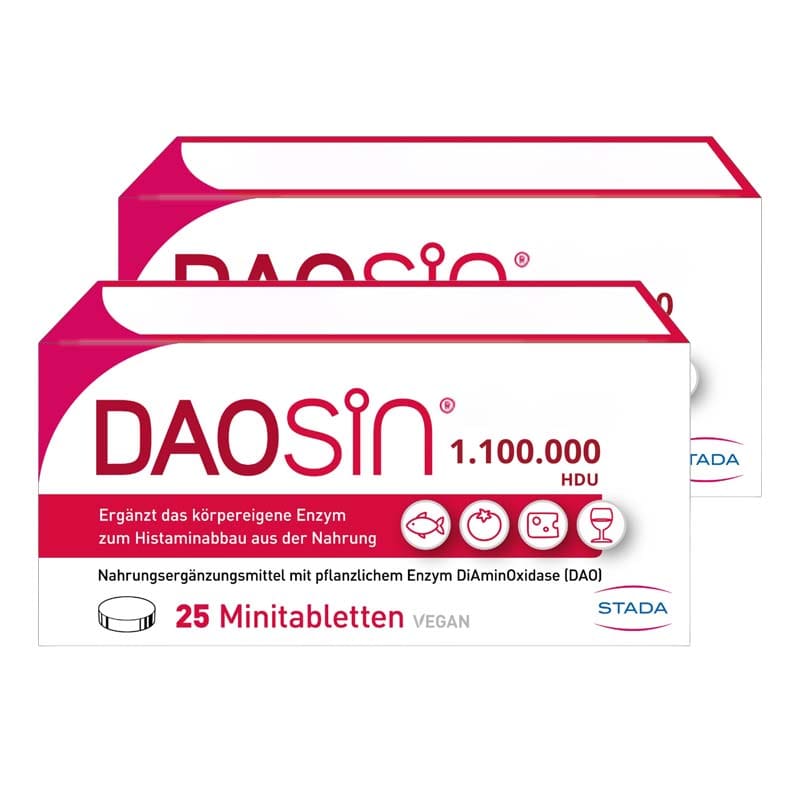 DAOsin 1.100.000 HDU Doppelpack 2X25 St Tabletten