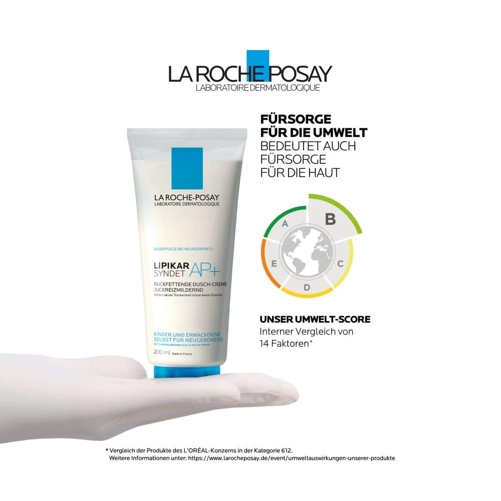 LA ROCHE-POSAY Lipikar Syndet AP+ Reinigungs-Cremegel 200 ml Gel