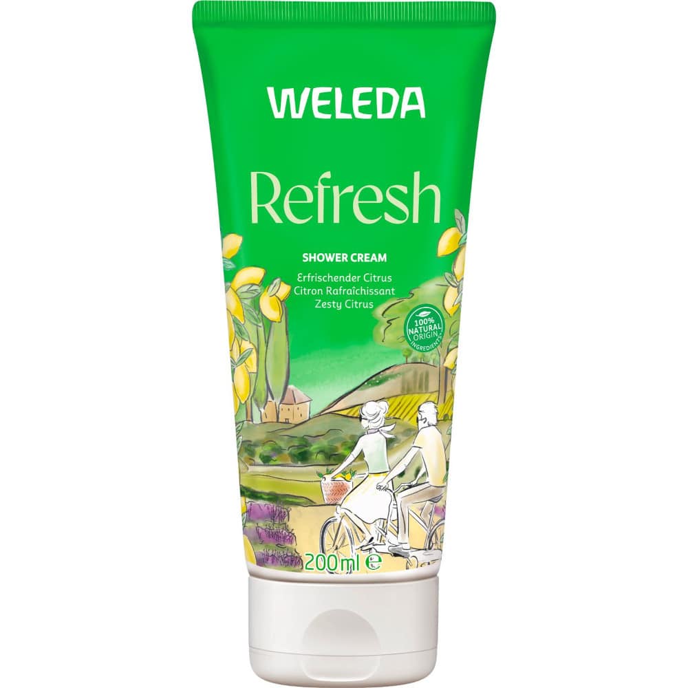 Weleda Refresh Shower Cream Citrus 200 ml Duschgel
