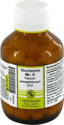 BIOCHEMIE 3 Ferrum phosphoricum D 12 Tabletten 400 St Tabletten