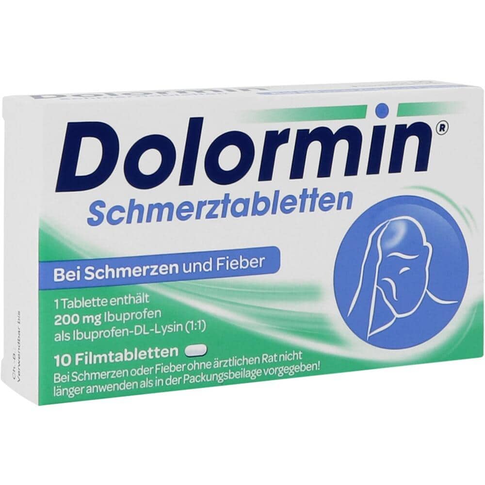 Dolormin Schmerztabletten mit Ibuprofen bei Kopfschmerzen