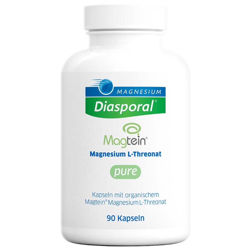 MAGNESIUM Diasporal Magtein Magnesium L-Threonat pure 90 St Kapseln