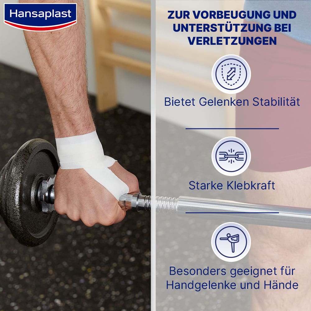 Hansaplast ROBUSTES SPORTTAPE 1 St Bandage