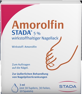 Amorolfin STADA 5 % 3 ml Wirkstoffhaltiger Nagellack