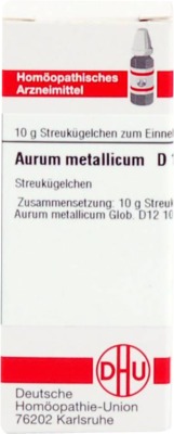 AURUM METALLICUM D 12 Globuli 10 g Globuli