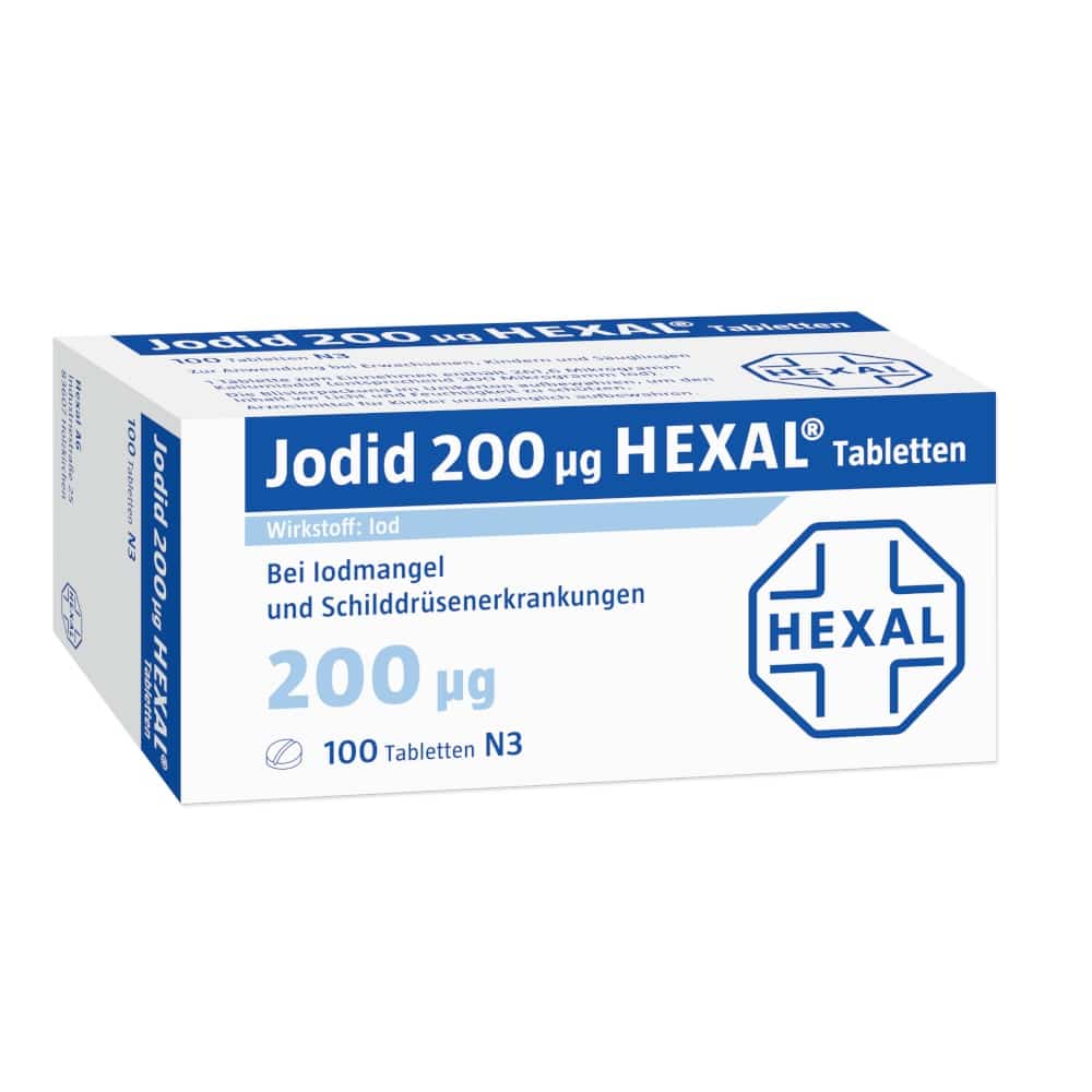 Jodid 200μg HEXAL 100 St Tabletten