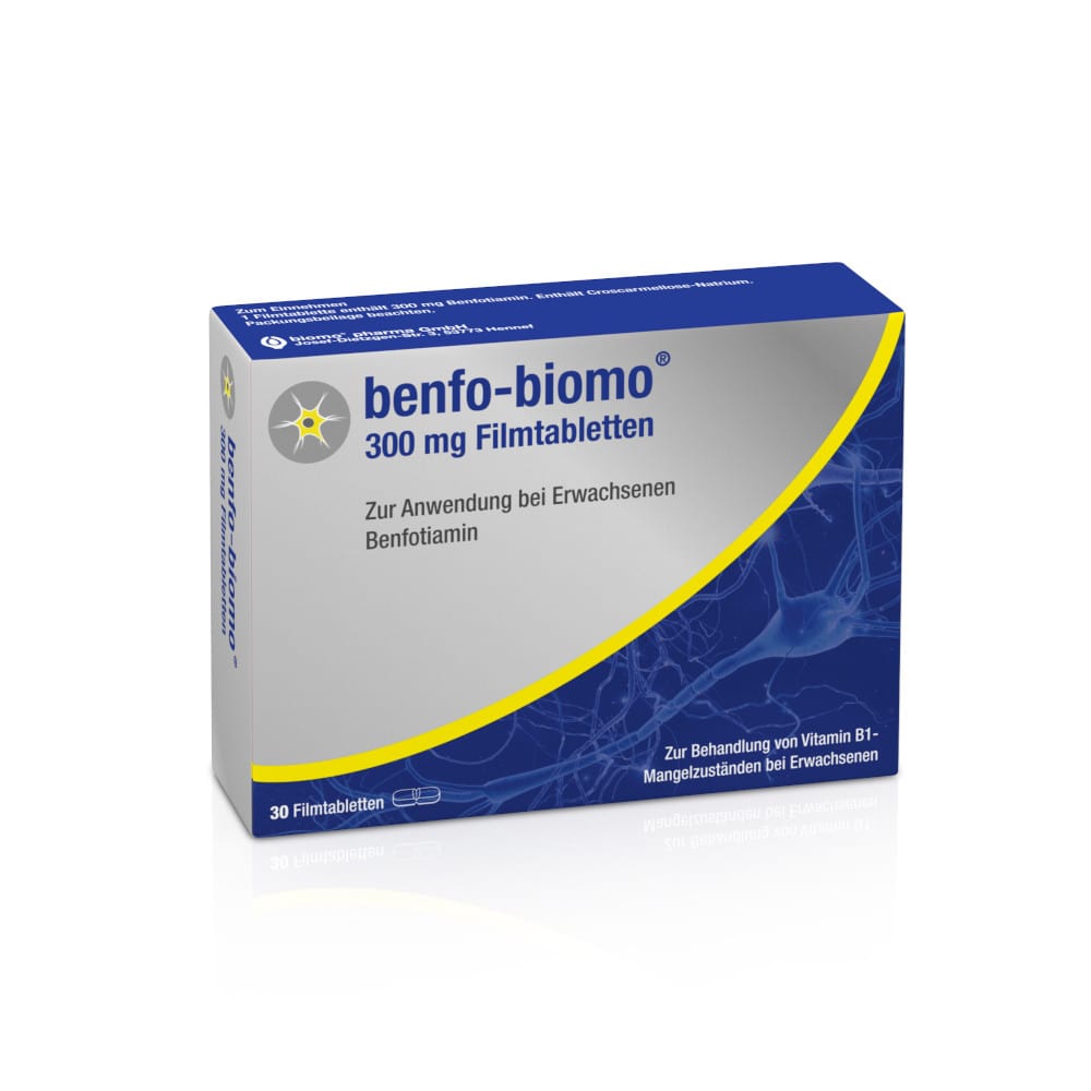 benfo-biomo 300 mg 30 St Filmtabletten