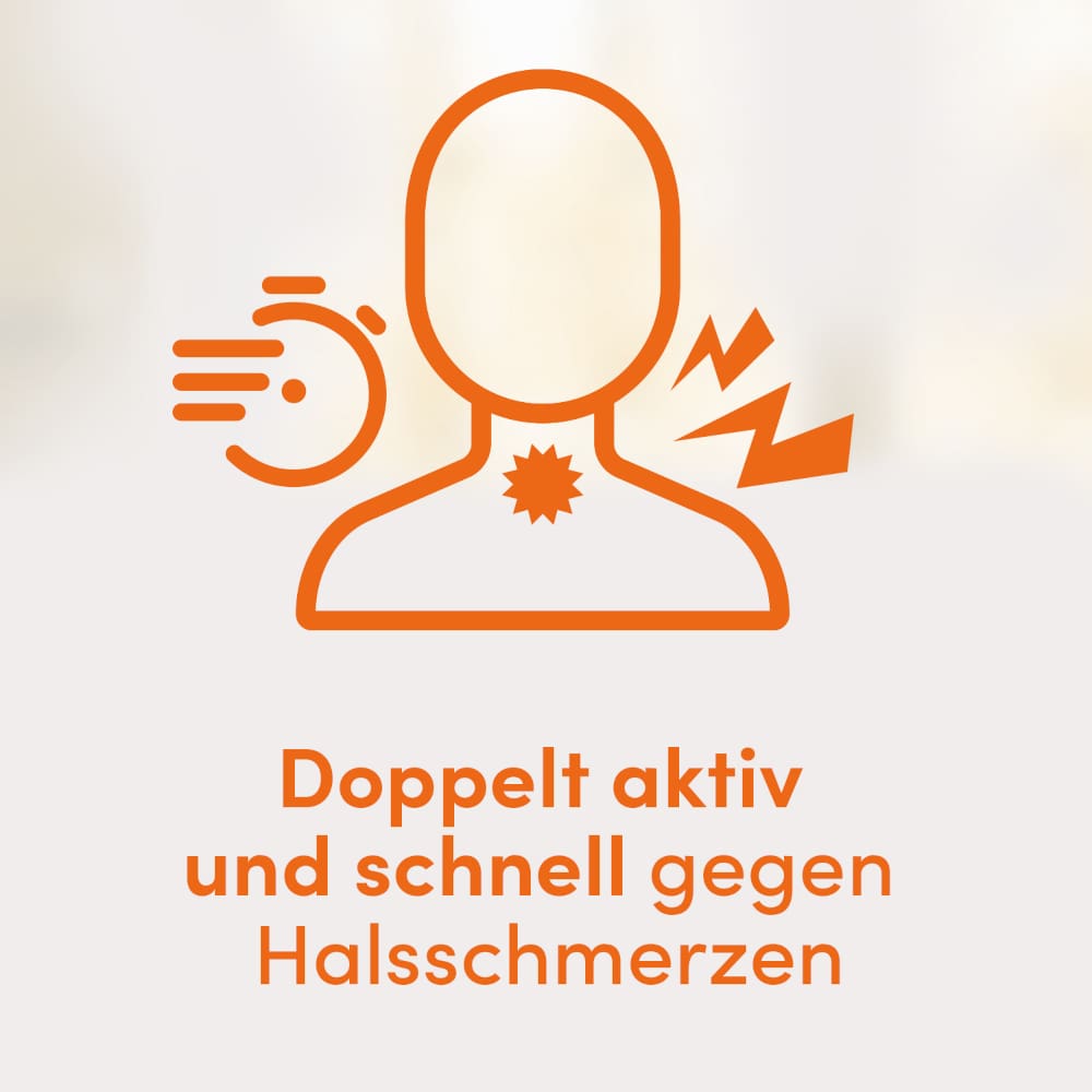 Lemocin gegen Halsschmerzen Orange 24 St Lutschtabletten