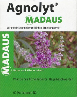 Agnolyt MADAUS 60 St Hartkapseln