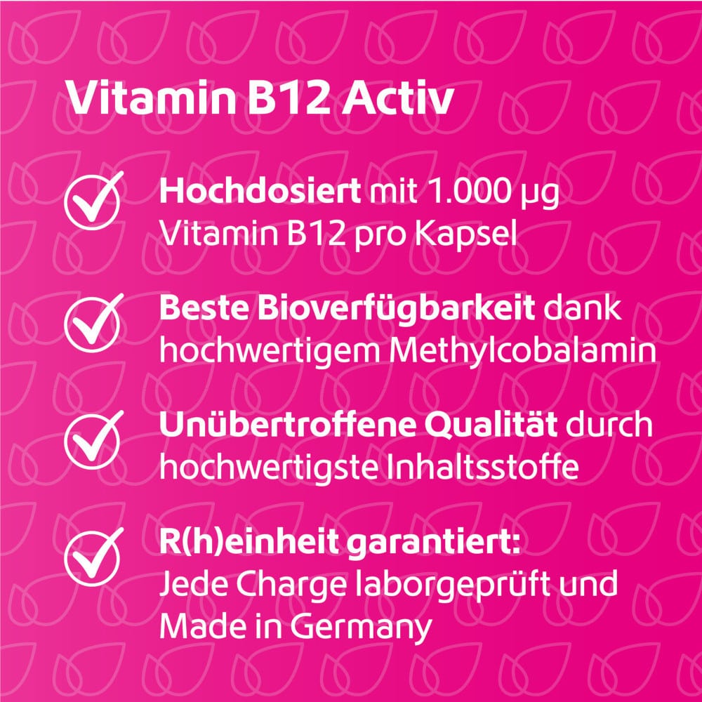 R(h)ein Nutrition Vitamin B12 Activ 1000µg 120 St Kapseln