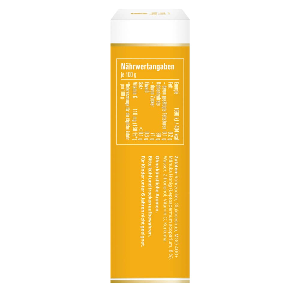 Manuka Health MANUKA HONIG HUSTENBONBONS Zitrone 100 g Bonbons