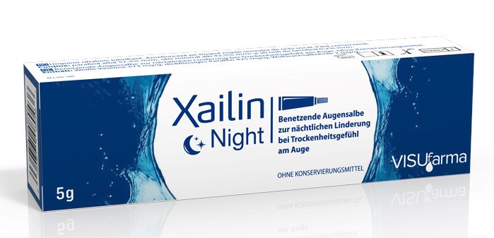 Xailin Night Augensalbe 1X5 g Augensalbe