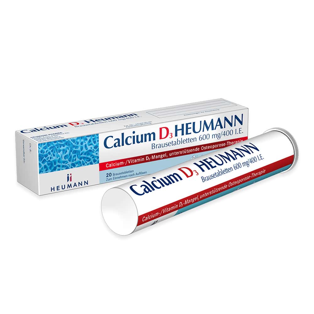 Calcium D3 HEUMANN 20 St Brausetabletten