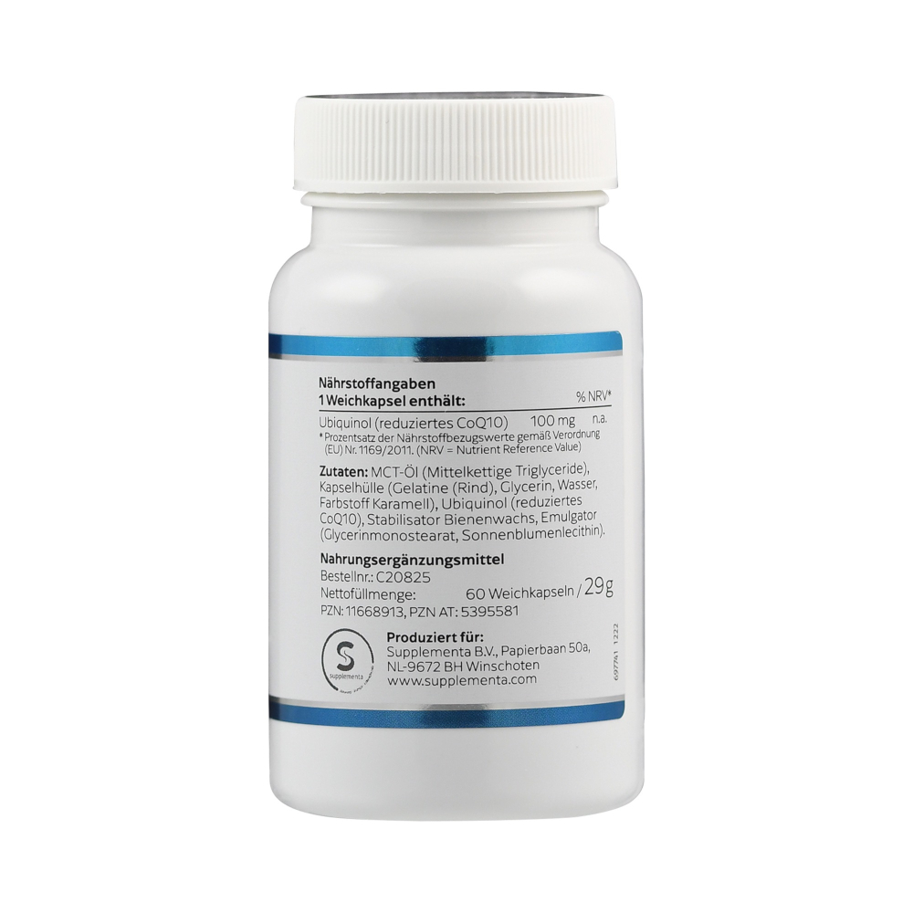KLEAN LABS UBIQUINOL 100mg 60 St Kapseln