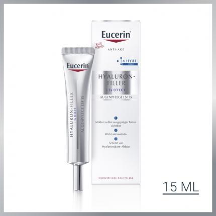 Eucerin HYALURON FILLER + 3x EFFECT AUGENPFLEGE LSF 15  15 ml
