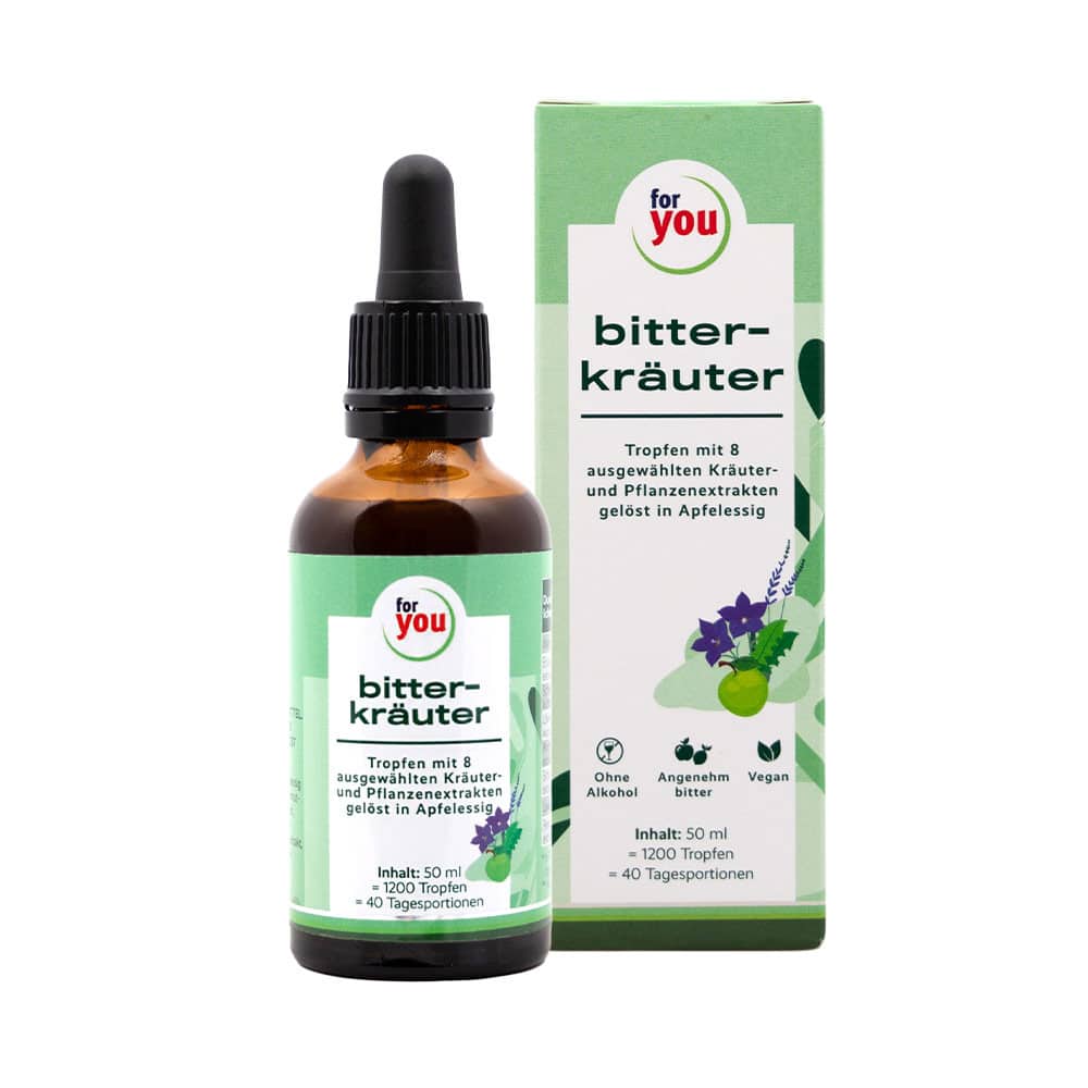 for you bitterkräuter Tropfen 50 ml Tropfen zum Einnehmen