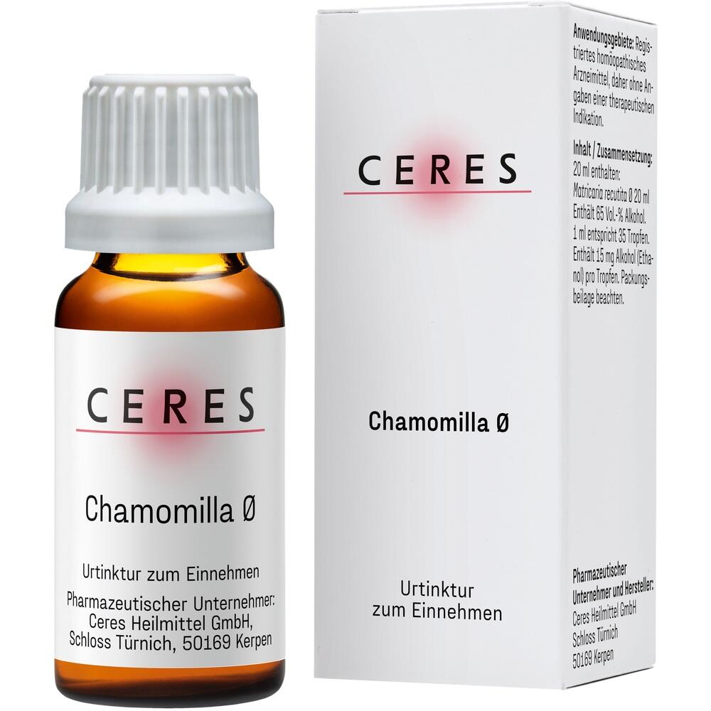 CERES Chamomilla Urtinktur 20 ml Tropfen