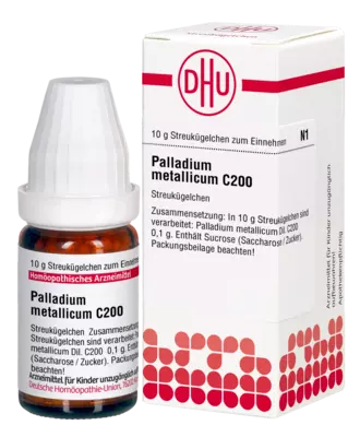 PALLADIUM METALLICUM C 200 Globuli 10 g Globuli