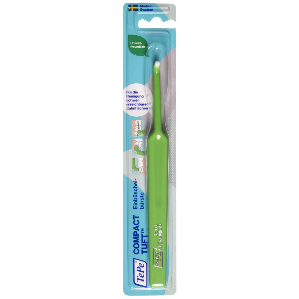 TEPE Compact Tuft Einbüschelbürste 1 St Zahnbürste
