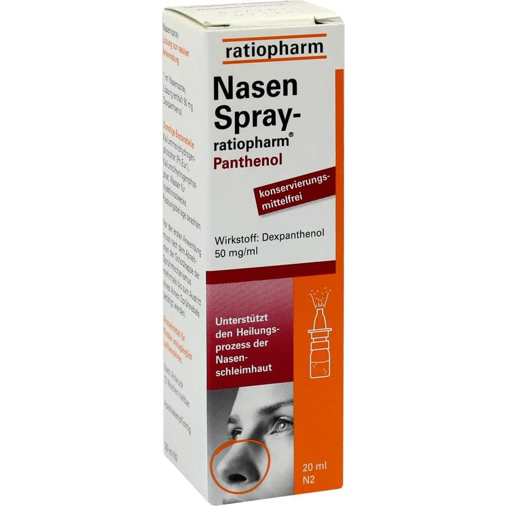 NasenSpray-ratiopharm Panthenol 20 ml Nasendosierspray