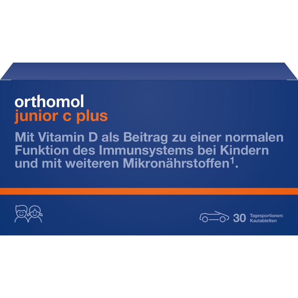 Orthomol junior C plus Mandarine/ Orange 30 St Kautabletten