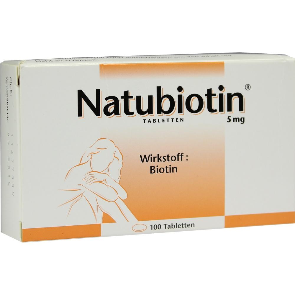 NATUBIOTIN Tabletten 100 St Tabletten