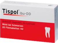 Tispol IBU-DD 20 St Filmtabletten