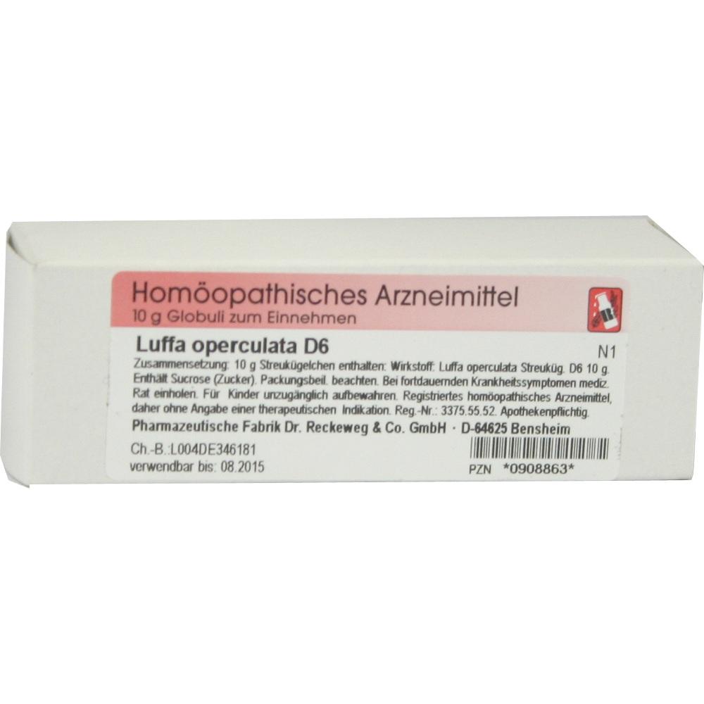 LUFFA OPERCULATA D 6 Globuli 10 g Globuli