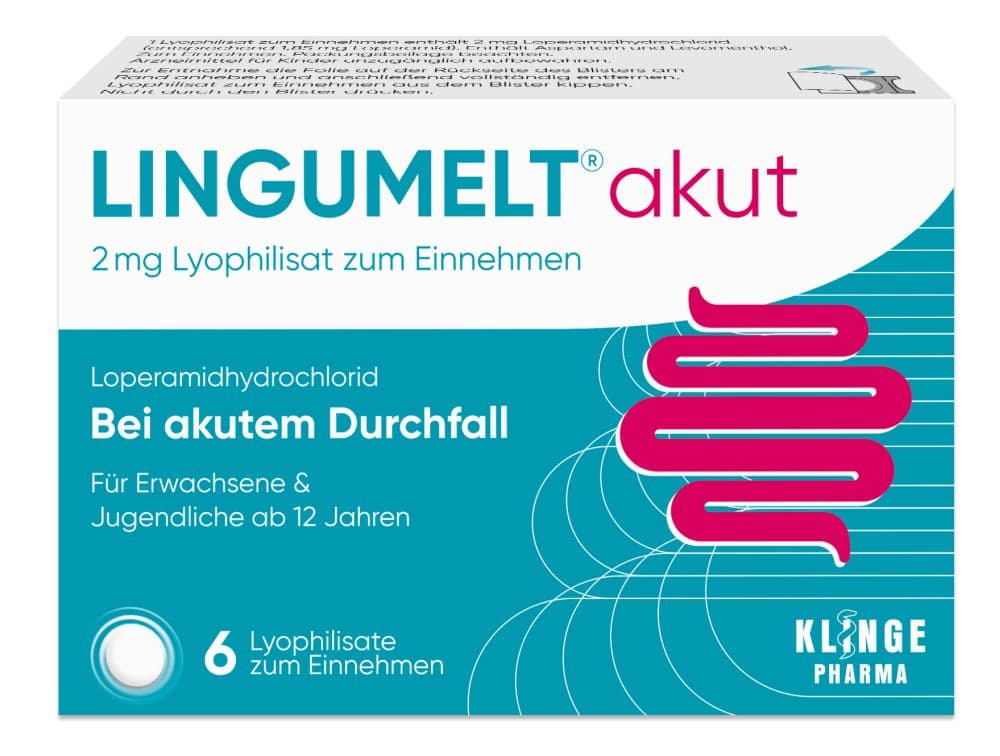 LINGUMELT akut 6 St Schmelztabletten