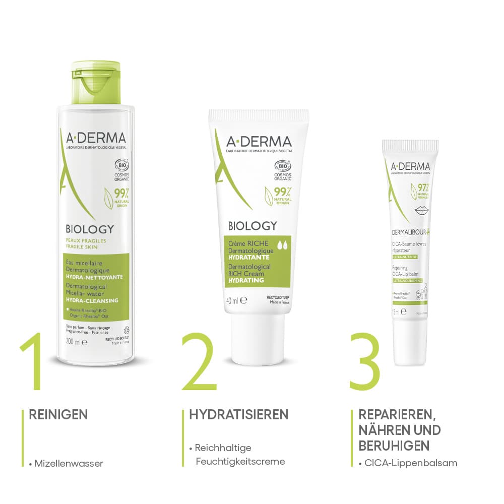 A-DERMA DERMALIBOUR+ CICA Lippenbalsam 15 ml Balsam