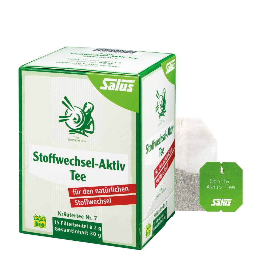 Salus Stoffwechsel-Aktiv Tee 15 St Filterbeutel