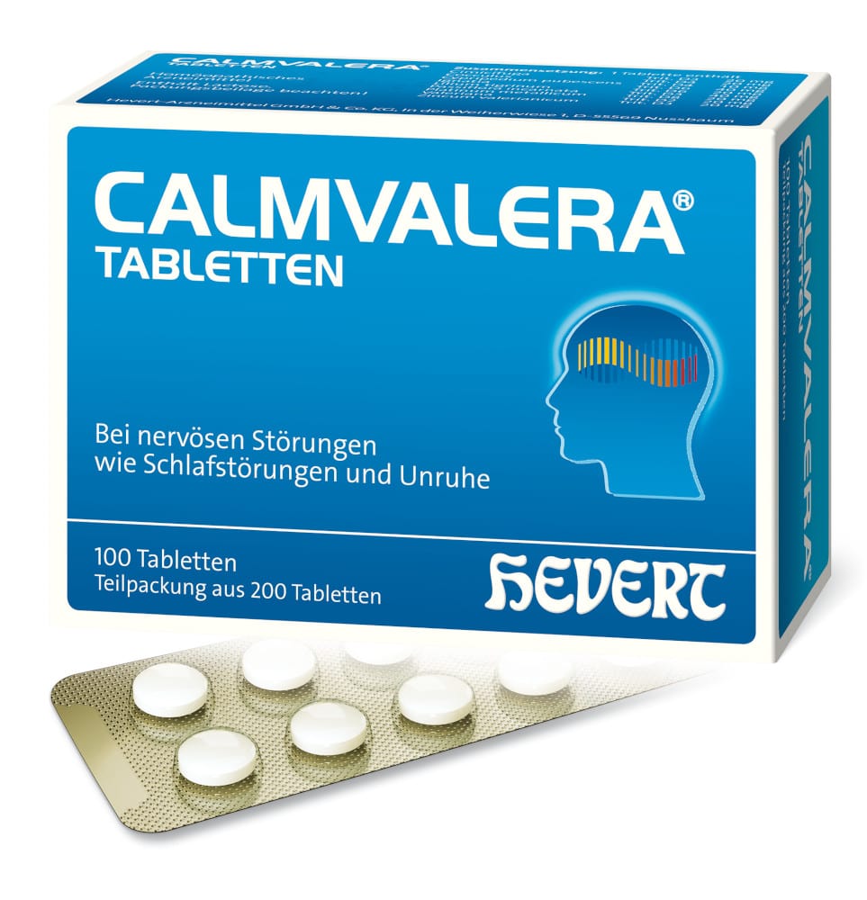 CALMVALERA HEVERT - Bei nervöser Unruhe und Schlafstörungen 200 St Tabletten