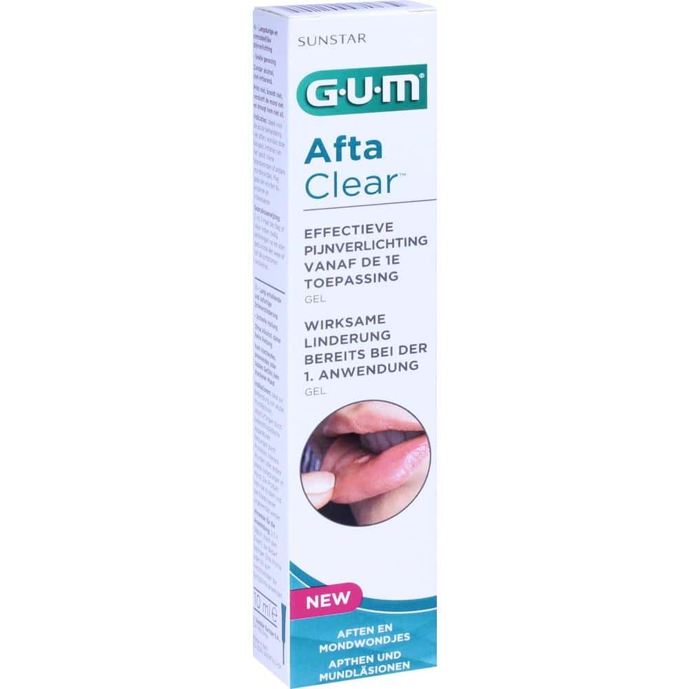 GUM Afta Clear Gel 10 ml Gel