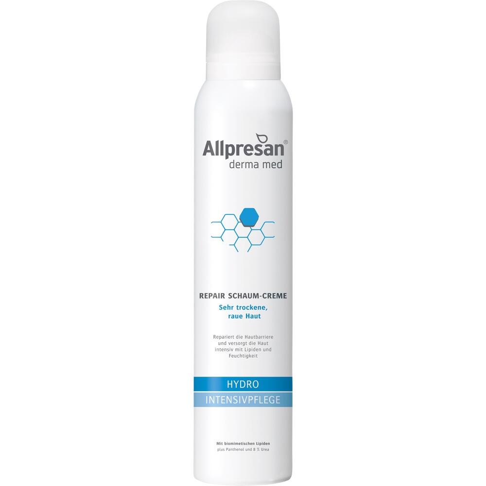 Allpresan derma med HYDRO INTENSIVPFLEGE REPAIR SCHAUM-CREME 200 ml Schaum