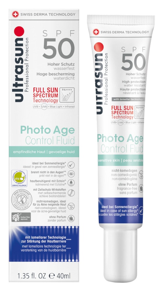 ultrasun Photo Age Control Fluid SPF 50 40 ml Gel