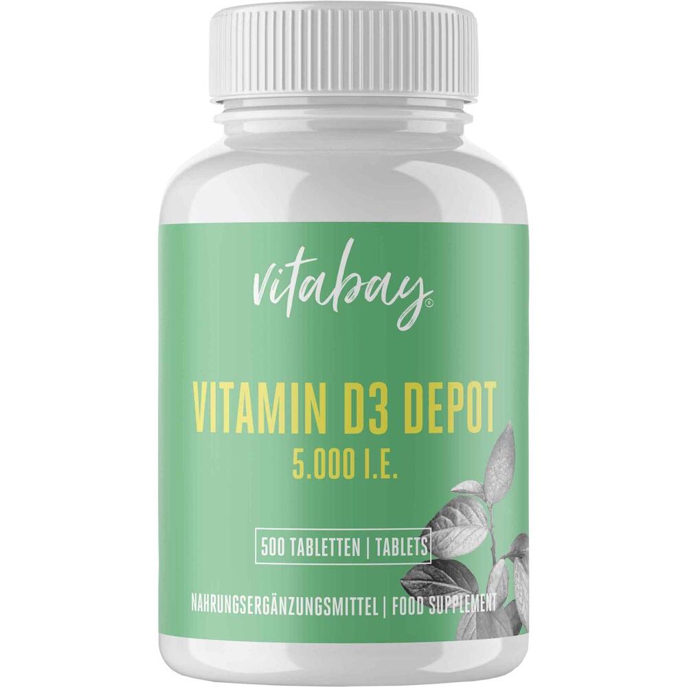 vitabay VITAMIN D3 DEPOT 500 St Tabletten