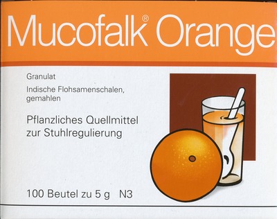 Mucofalk Orange Beutel 100 St Granulat zur Herstellung einer Suspension zum Einnehmen