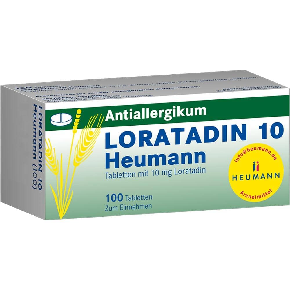 LORATADIN 10 Heumann 100 St Tabletten