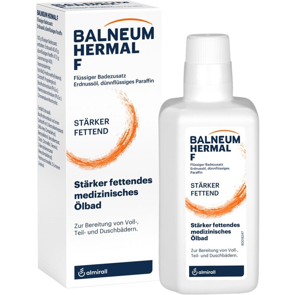 BALNEUM Hermal F flüssiger Badezusatz bei sehr trockener Haut 200 ml Flüssigkeit