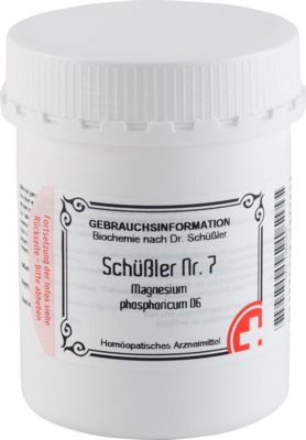 Schüßler nr.7 Magnesium phosphoricum D6 Tabletten 1000 St Tabletten